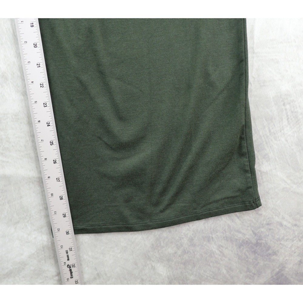 Vuori Dark Green Wide-Leg Track Pants - Picture 8 of 12
